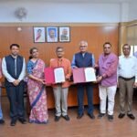 भोपाल में दत्तोपंत ठेंगड़ी शोध संस्थान और NITTTR के बीच एमओयू — समझौता ज्ञापन के साथ दोनों संस्थानों के अधिकारी