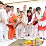महाकालपुरम प्रकल्प के भूमिपूजन अवसर पर मुख्यमंत्री डॉ. मोहन यादव