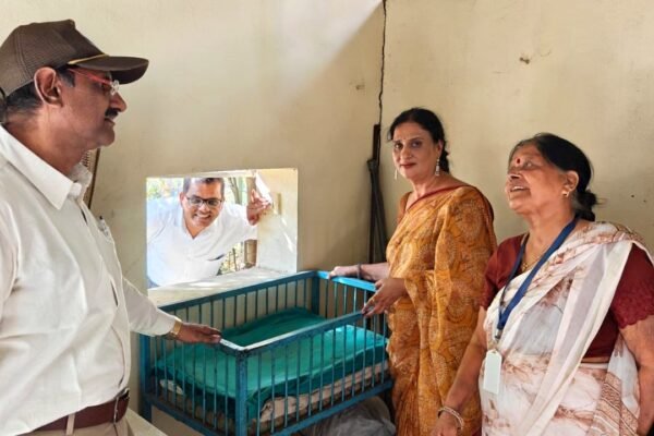संजीवनी संस्था में पालना व्यवस्था का अवलोकन