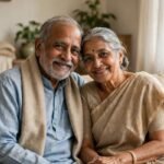 Symbolic image — elderly couple at home