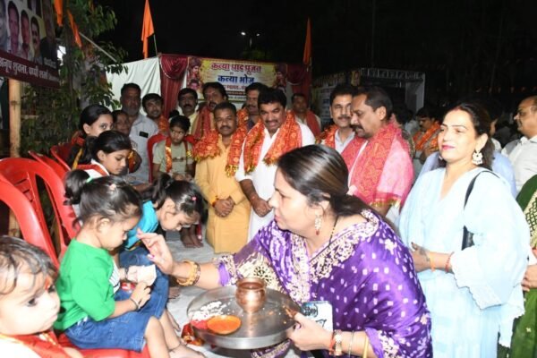 1021 कन्याओं का पूजन, मालवा मिल इंदौर