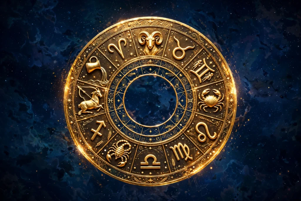 zodiac wheel (symbolic image)