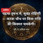 राशिफल 29 अक्टूबर 2026