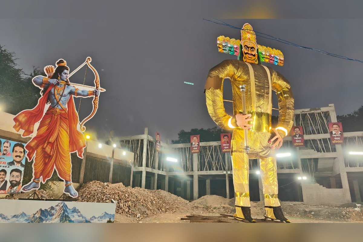 उषागंज छावनी में राम-रावण इलेक्ट्रॉनिक युद्ध