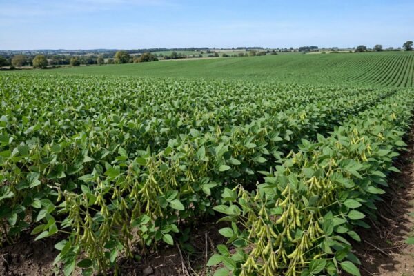 Soybean crop (symbolic image)
