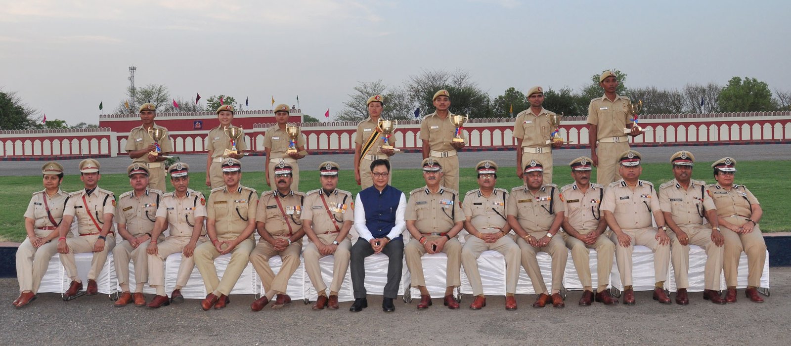पुलिस भर्ती के बाद आयोजित पासिंग आउट परेड की सांकेतिक तस्वीर