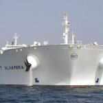 An oil supertanker at sea (file photo)