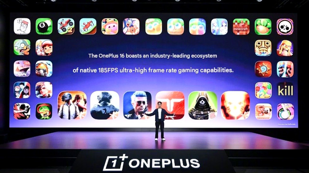 OnePlus 16 launch event in China