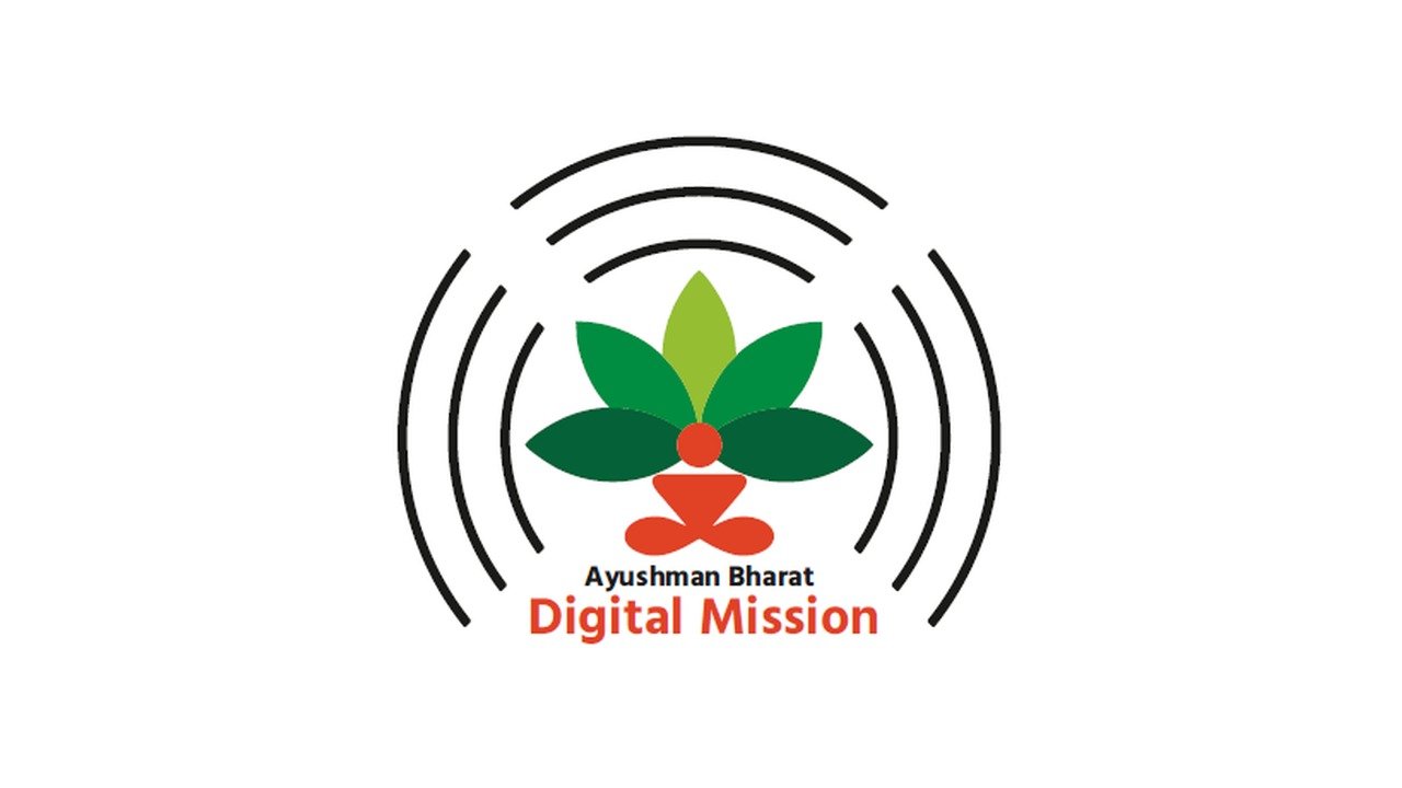 आयुष्मान भारत डिजिटल मिशन का लोगो