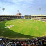 View of Holkar Stadium, Indore — real photo