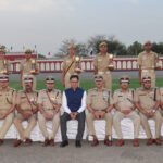 पुलिस भर्ती के बाद आयोजित पासिंग आउट परेड की सांकेतिक तस्वीर