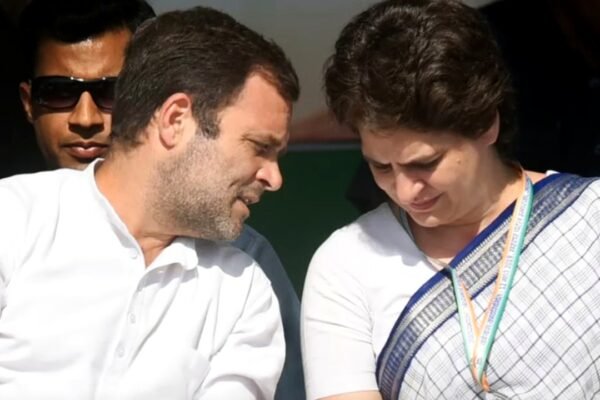 राहुल गांधी और प्रियंका गांधी वाद्रा